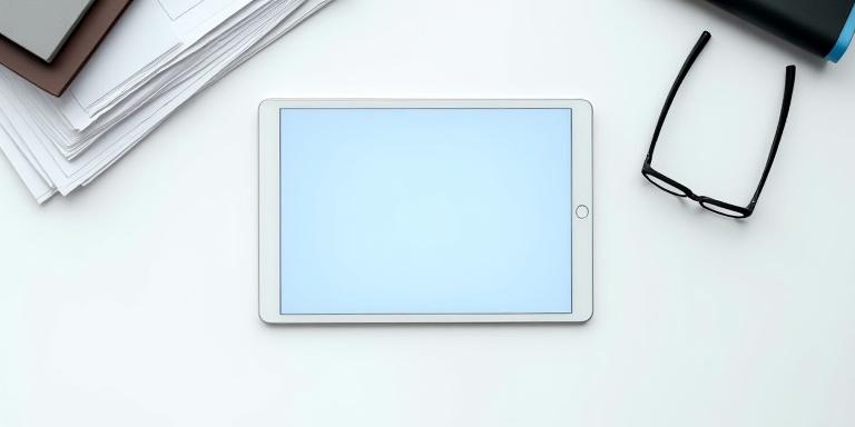 Organized legal documents and digital workspace